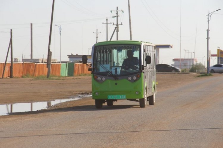 Чингис хотод эко автобус үйлчилгээнд явж эхэллээ