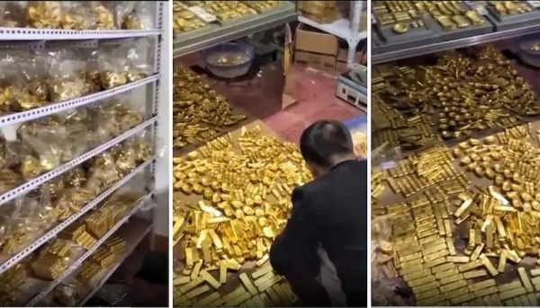 Хятадын авлигач даргын гэрийн подвалаас 13.5 тонн алт илэрчээ